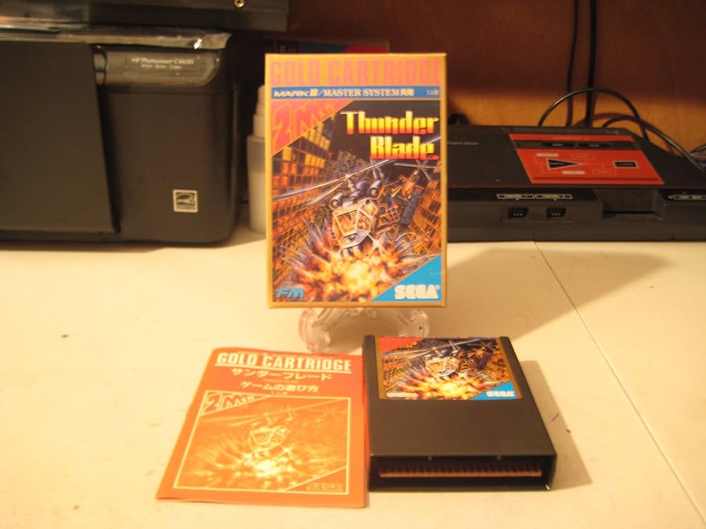 THUNDER BLADE / サンダーブレード [MKIII] Amazon.co.jp: サンダーブレード【セガ マークIII・セガ
